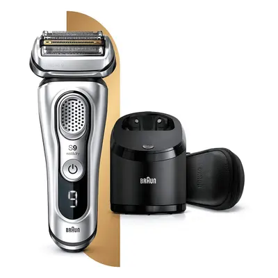 Braun Series 9390cc Latest Generation Electric Shaver Clean Charge