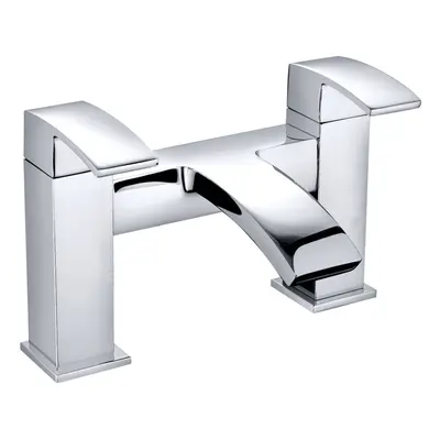 Designer Bathroom Tub Faucet Chrome Bath Filler Mixer Tap