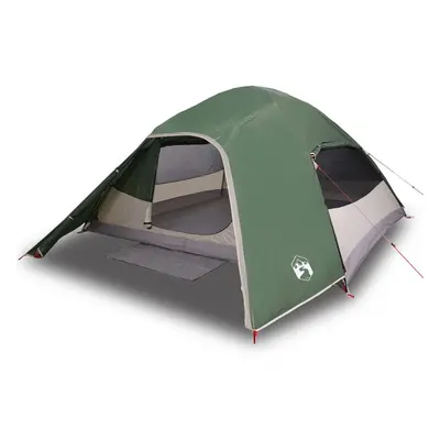 (green, 4-person) vidaXL Family Tent Dome 6-Person Lightweight Tent Camping Tent Waterproof