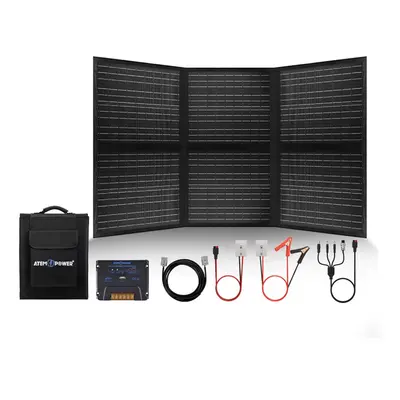 120W Portable Solar Panel Equipped With 20A MPPT Charger Controller Foldable Solar Charger Suita