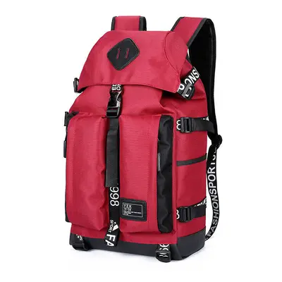 (Red) 17L Backpack Laptop Bag Camping Travel School Bag Handbag Shoulder Bag