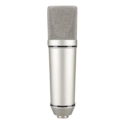 (C) 25mm Large Diaphragm Live Recording Condenser Microphone Set for Karaok With Microphone Shoc