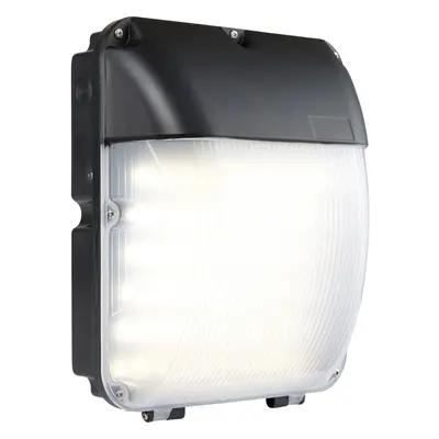 Outdoor Bulkhead Wall Light - 30W Cool White LED - Photocell Sensor