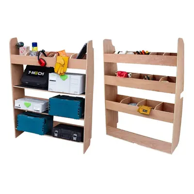 Van Racking Ford Transit Custom SWB Plywood Toolbox Storage Rack Shelving Unit