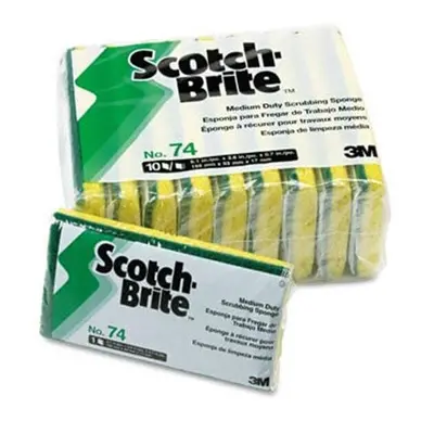 3M Scotch-Brite Medium-Duty Scrubbing Sponge 3-1/2 x 6-1/4 Pack