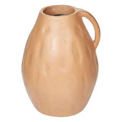 Decorative Vase KULIM Ceramic Sand Beige