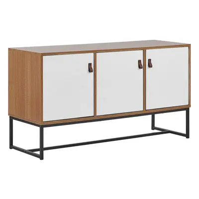 3 Door Sideboard NUEVA cm Light Wood