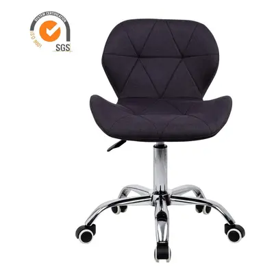 (Black) Home Office chair Adjustable Height Computer Chair