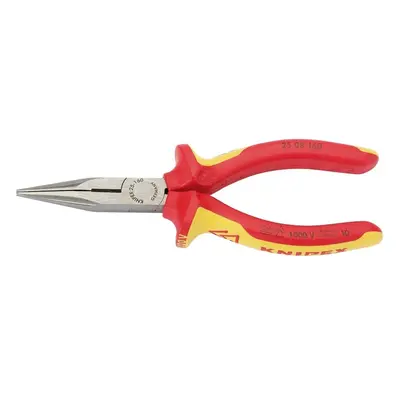 Knipex 08 160UKSBE VDE Fully Insulated Long Nose Pliers, 160mm