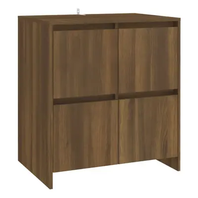 (brown oak) vidaXL Sideboard Chipboard Bedroom Storage Book Console Cabinet Multi Colours