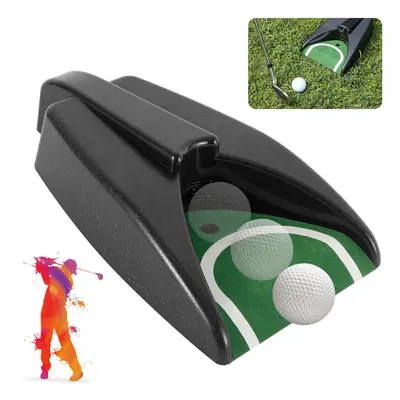 Golf Ball Return Exerciser Golf Putting Cup Golf Ball Kick Back Return Training Machine Outdoor 