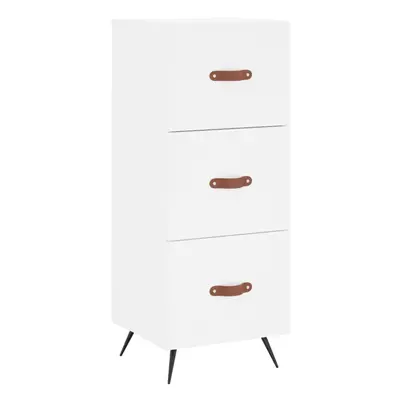 vidaXL Sideboard Storage Cabinet Cupboard Side Cabinet White Engineered Wood