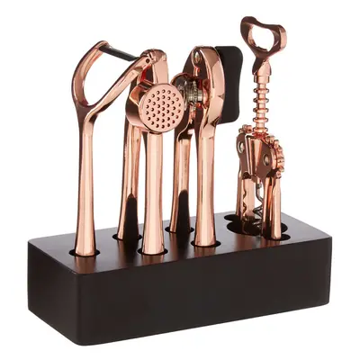 Premier Housewares Paragon 5pc Rose Gold Kitchen Gadget Set