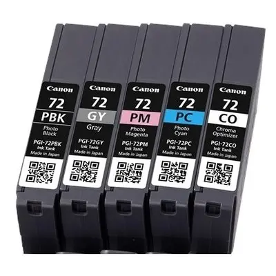 Canon PGI-72 PBK/GY/PM/PC/CO Grey, Photo black, Photo cyan, Photo magenta ink cartridge