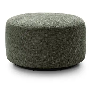 (Rifle Green) Ingrid Chenille Swivel Footstool