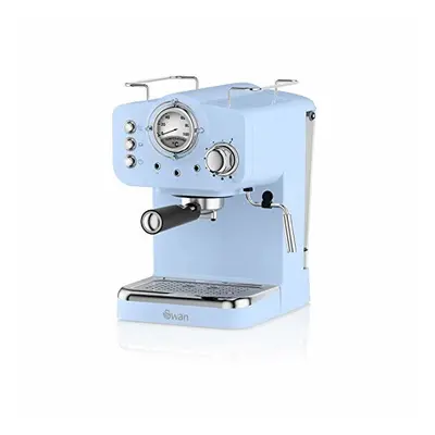 Swan Espresso Coffee Machine - Pale Blue