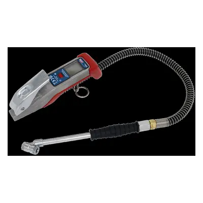 Digital Tyre Inflator 0.5m Hose with Twin Push-On Connector