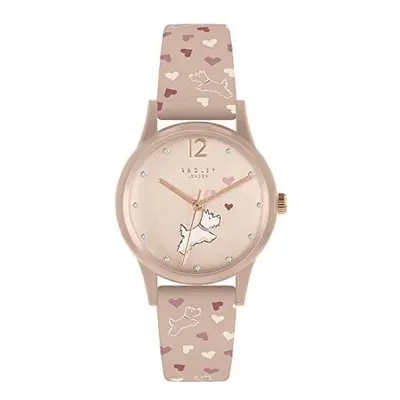 Women's Analog Quartz Watch with Silicone Strap RY21380