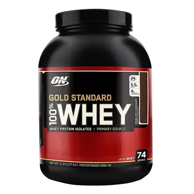 Optimum Nutrition Gold Standard 100% Whey, Extreme Milk Chocolate, 2270g