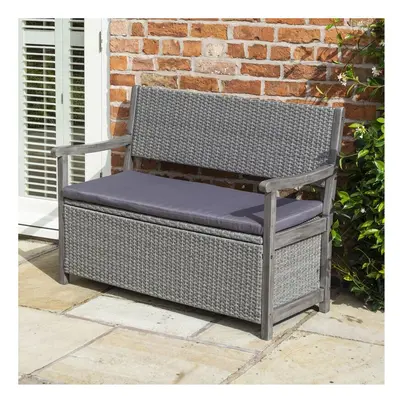 Alderley Rattan Storage Bench