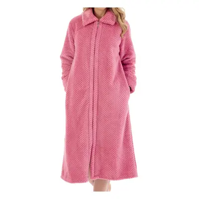 (Pink, Large) Slenderella HC4326 Women's Pink Dressing Gown