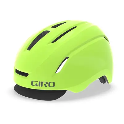 (S - CM, Matt Highlight Yellow) Giro Caden LED Urban Helmet