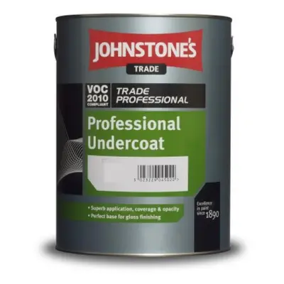 Johnstones Trade Professional Undercoat Brilliant White Litre