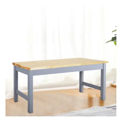 Natural Solid Pine Wood Bench