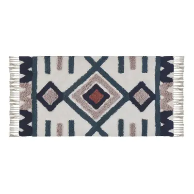 Rectangular Cotton Area Rug x cm Multicolour KOZLU