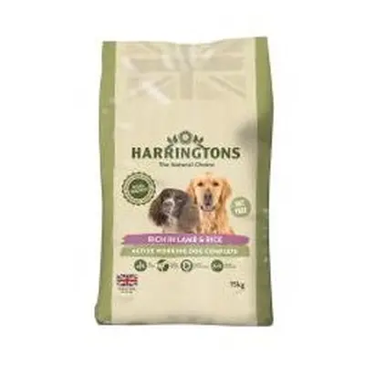 Harringtons Dog Active Worker Lamb 15kg