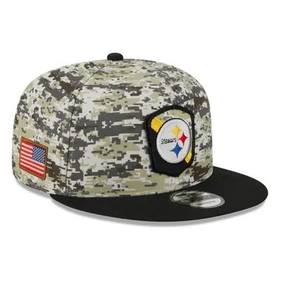 New Era Mens NFL Salute To Service Snapback 9Fifty Cap ~ 'Pittsburgh Steelers' camo