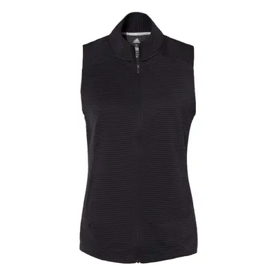 Adidas Women's Textured Full-Zip Vest