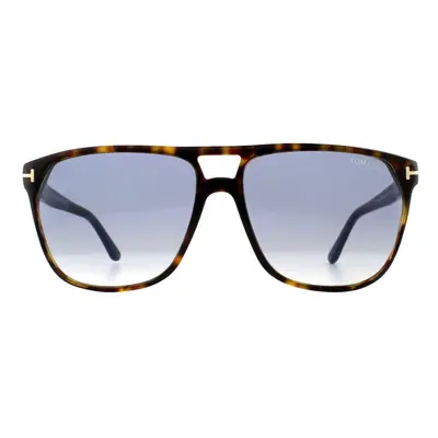 Tom Ford Sunglasses Shelton 52W Dark Havana Blue Gradient