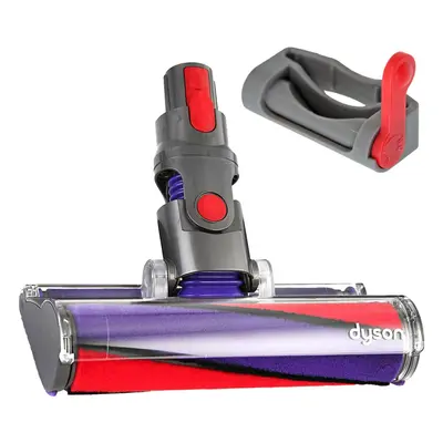 Soft Roller Floor Tool Brush + Trigger Lock for DYSON V10 SV12 Vacuum Cleaner