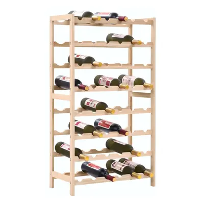 vidaXL Wine Rack Cedar Wood 57.5x28x102cm Drink Bottle Holder Storage Cabinet