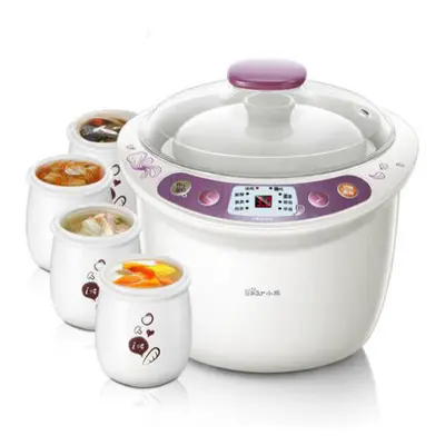 3.5L/500W Multi-function Electric Stew Cooker Kitchen Electric Steamer With Cooker