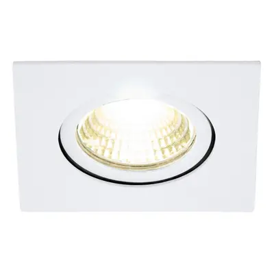 Wall / Ceiling Flush Downlight White Recess Spotlight 6W Built in LED