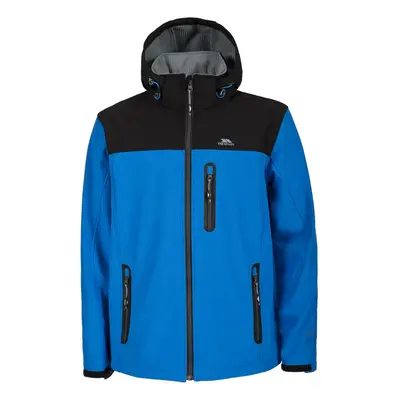 (XXS, Bright Blue) Trespass Mens Hebron Waterproof Softshell Jacket