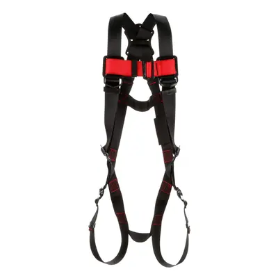 3M Protecta Vest-Style Harness 1161570, Black, Small, Ea/Case