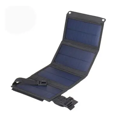 (4 Slides 20w) 25W Solar Panel Foldable Portable Waterproof 5v USB Energy Solar Cell Charger for