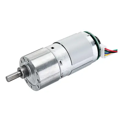 DC 6V 55RPM Gear Reducer Motor with Encoder Geared Reduction Motor