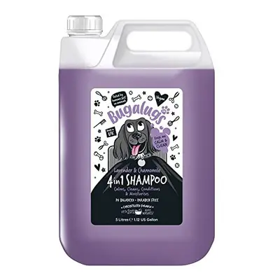 Dog Shampoo by Bugalugs lavender & chamomile in dog grooming shampoo products for smelly dogs wi