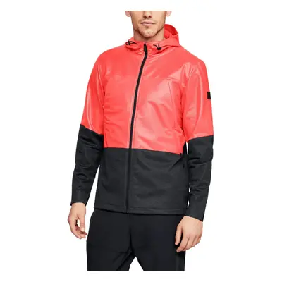 (M, Neon Coral) Under Armour Mens UA Swacket Lightweight UA Storm Jacket Coat Top