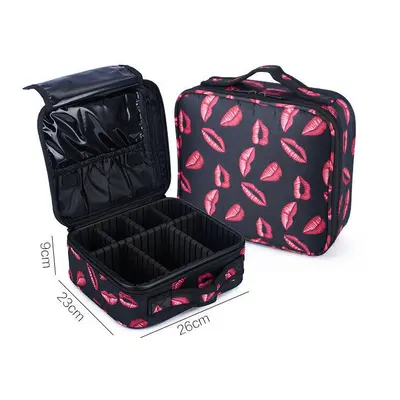 (#01) Travel Cosmetic Makeup Bag Wash Organizer Storage Box