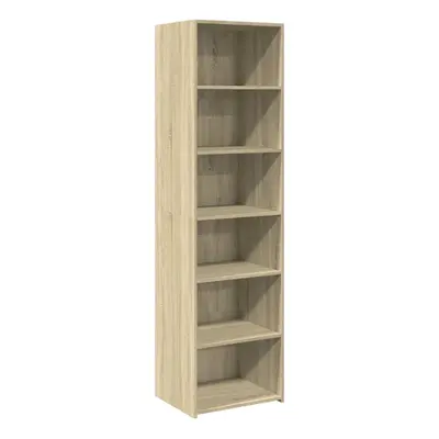 (sonoma oak) vidaXL Highboard Sideboard Side Cabinet Cupboard Concrete Grey Engineered Wood