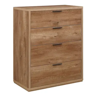 Chest of Drawers Oak Birlea Stockwell Rustic Urban Industrial design