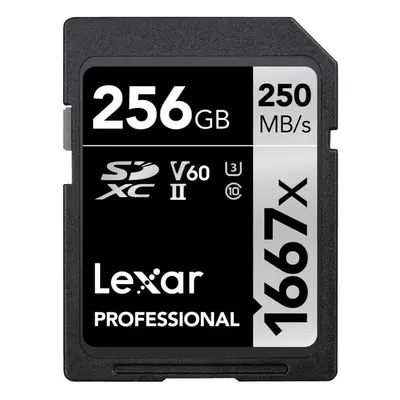 Lexar Professional 1667x 256GB SDXC UHS-II Card