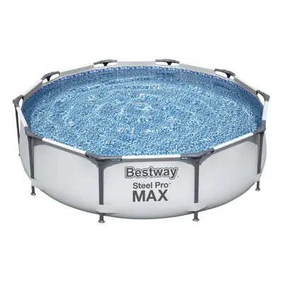 Bestway Swimming Pool Set Above Ground Pool Garden Paddling Pool Steel Pro MAX