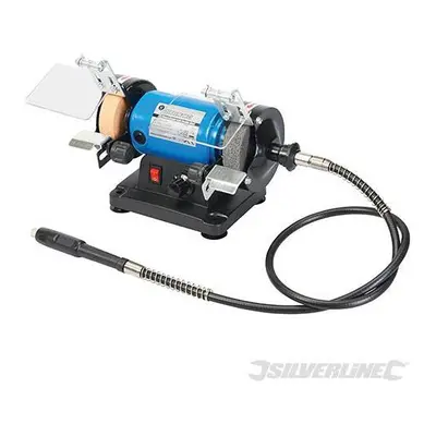 Silverline Diy 120w Multi Grinder 75mm 75mm - 268953 Mini Polisher - grinder 75mm multi 120w sil