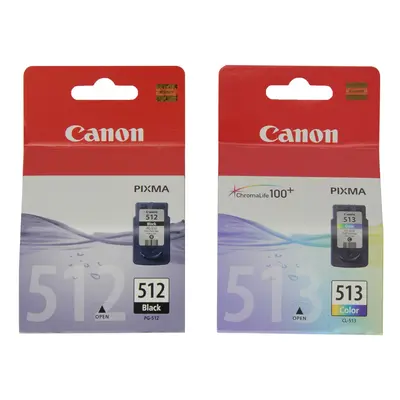 Canon PG512/CL513 ,Ink Cartridge - Black/Colour